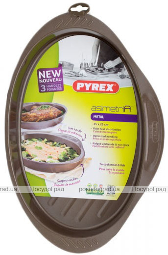 Форма для випічки Pyrex Asimetria овальна 35х23см