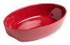 Форма для випічки керамічна Pyrex Curves овальна 22х15см, червона