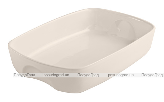 Форма для випічки керамічна Pyrex Curves 23х17см, кремова