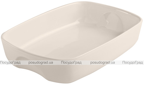 Форма для випічки керамічна Pyrex Curves 33х23см, кремова