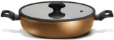 Сотейник TVS Tenace Induction Ø28см с антипригарным покрытием DIAMANTEK