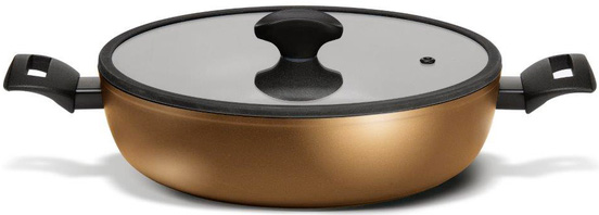 Сотейник TVS Tenace Induction Ø28см с антипригарным покрытием DIAMANTEK