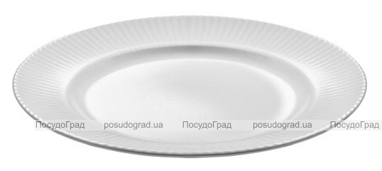 Набір 6 десертних тарілок IPEC Atena Ø21см кам'яна кераміка, білі