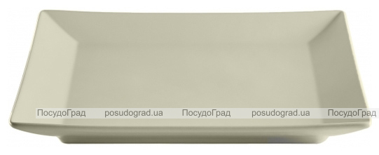 Набір 6 обідніх тарілок IPEC Tokyo 24х24см кам'яна кераміка, бежеві
