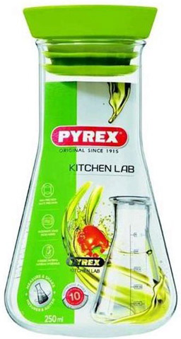 Мірна колба Pyrex Kitchen Lab 250мл скляна