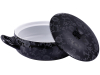 Кастрюля для запекания VaBene Black 2,5л с крышкой
