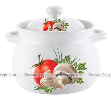 Кастрюля керамическая VaBene VB02 1,8л с крышкой
