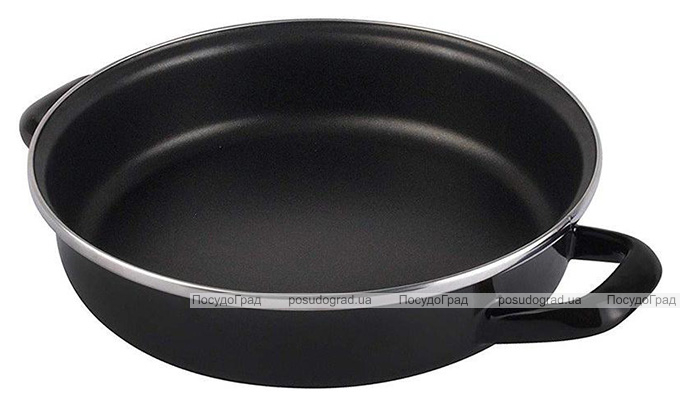 Сотейник Vitrinor Black Ø28см эмалированный с антипригарным покрытием