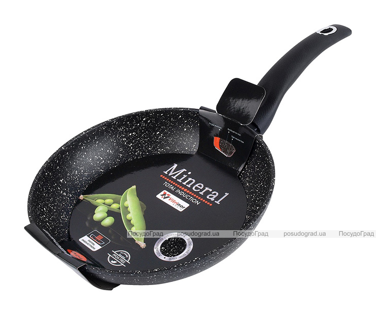 Сковорода Vitrinor Mineral Black Ø24см з гранітним антипригарним покриттям
