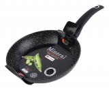 Сковорода Vitrinor Mineral Black Ø26см с гранитным антипригарным покрытием