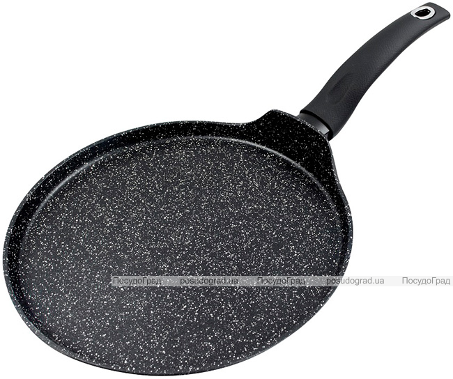 Сковорода блинная Vitrinor Mineral Black Ø28см с гранитным антипригарным покрытием