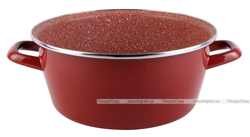 Каструля емальована Vitrinor Toscana Terracota 1.3л з антипригарним покриттям