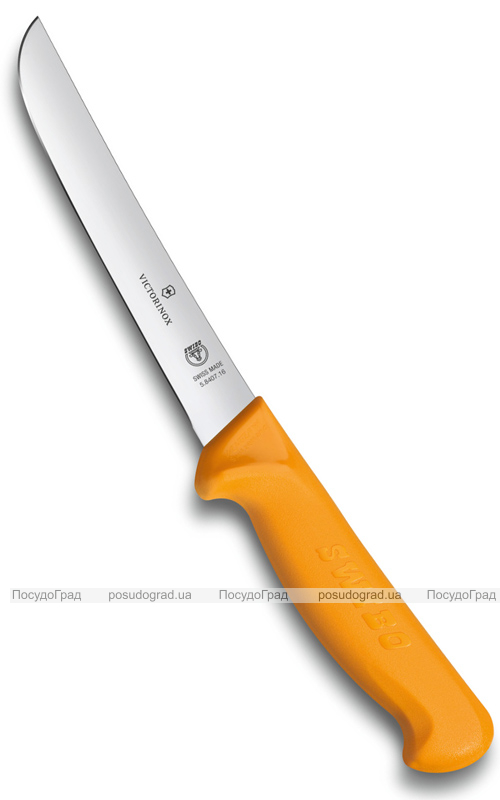 Ніж VICTORINOX Swibo Boning обваловувальний 16см широкий (5.8407.16)
