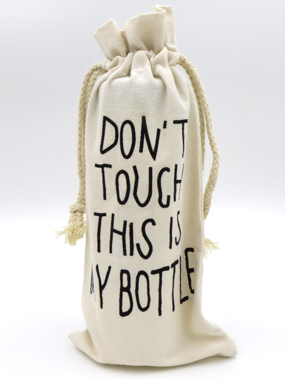 Пляшка My Bottle 500мл, бірюзова + лляний чохол