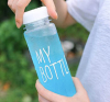 Пляшка My Bottle 500мл, біла + лляний чохол