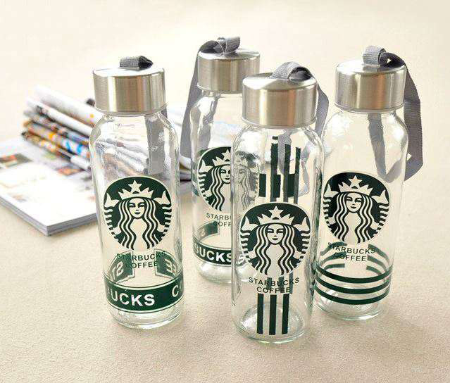 Пляшка Starbucks Coffee 300мл, скляна
