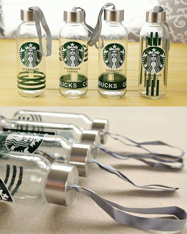 Пляшка Starbucks Coffee 300мл, скляна