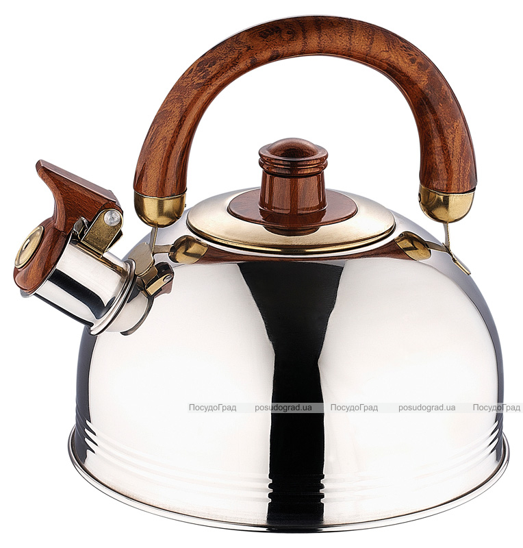 Чайник KETTLE-46 Wellberg 2.5 літра зі свистком