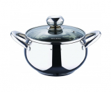Каструля Wellberg Apple Pot 3л дзеркальні ручки