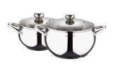 Набір каструль Wellberg Apple Pot 2 каструлі середніх