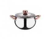 Каструля Wellberg Apple Pot 2,1л мідні ручки