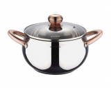 Каструля Wellberg Apple Pot 4,1л мідні ручки