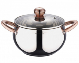 Каструля Wellberg Apple Pot 6,7 л мідні ручки