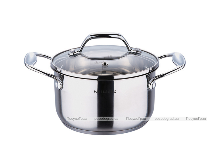 Кастрюля Wellberg Knight 2,5л