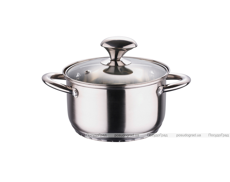 Каструля Wellberg Prima 1,9л зі скляною кришкою