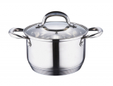 Кастрюля Wellberg Bolero 2,9л со стеклянной крышкой