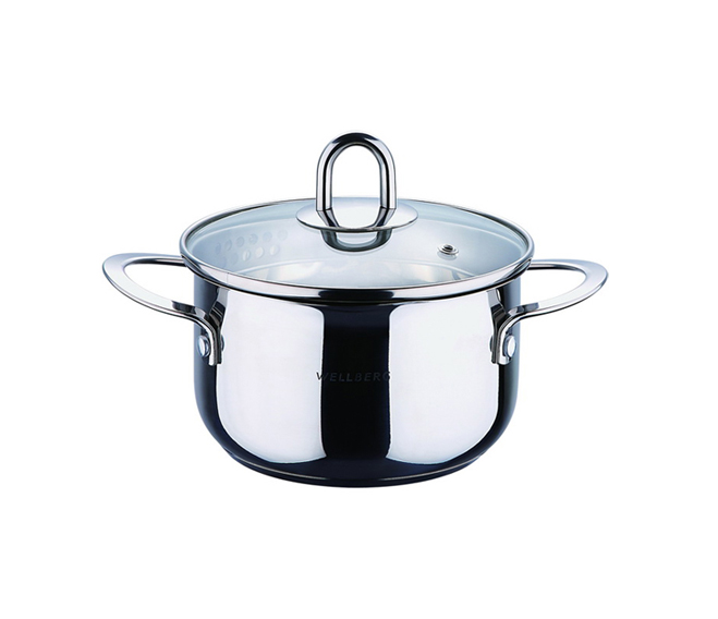 Каструля Wellberg Original 1,9л з носиком для зливу