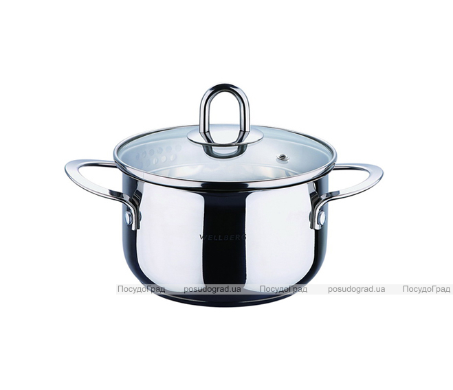 Каструля Wellberg Original 1,9л з носиком для зливу