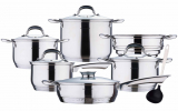 Набір каструль Wellberg Big Cook 12 предметів