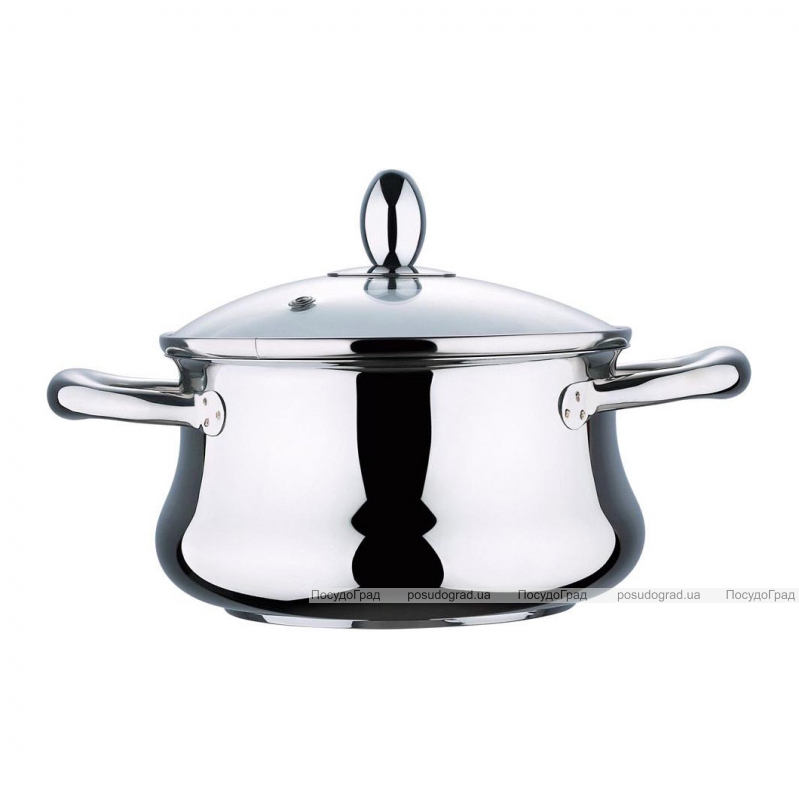 Каструля Wellberg Bella 4,6 л зі скляною кришкою