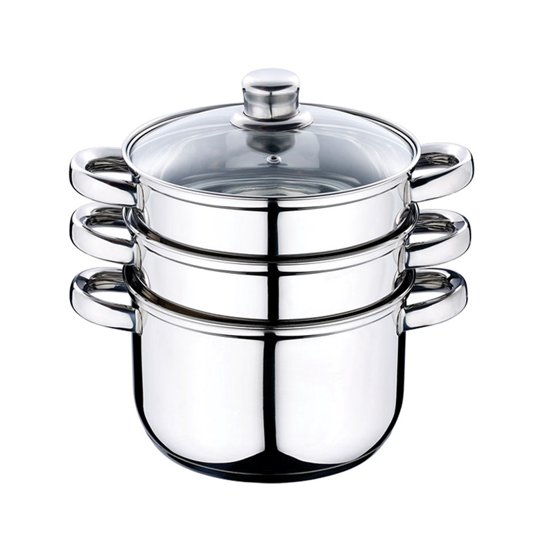Пароварка Wellberg Bolero 2,4л, три емкости и крышка