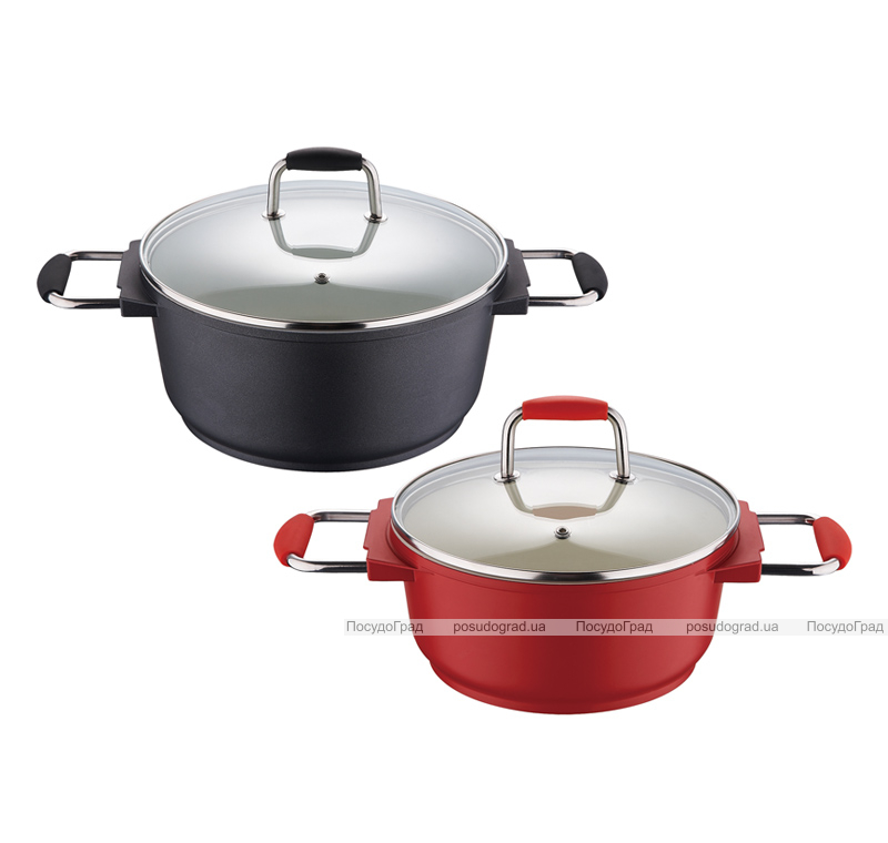 Каструля Majestic 4,7 л з силіконовими ручками