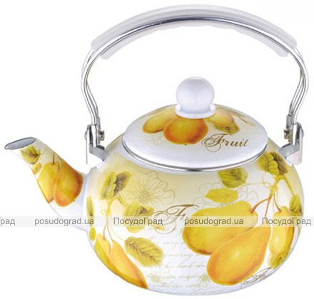 Чайник емальований Wellberg Fruit Cocktail 2.2л, індукція