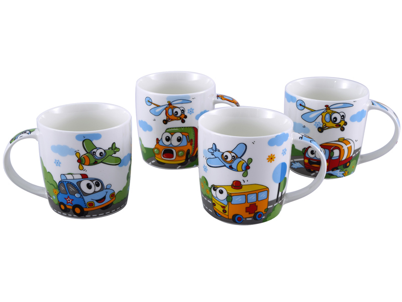 Кружка Wellberg "Children's Story" Техніка 360мл