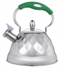 Чайник Wellberg Diamond-6140, 3 літри з прогумованою ручкою