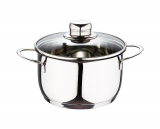 Каструля Wellberg Style Pot Junior 1л зі скляною кришкою