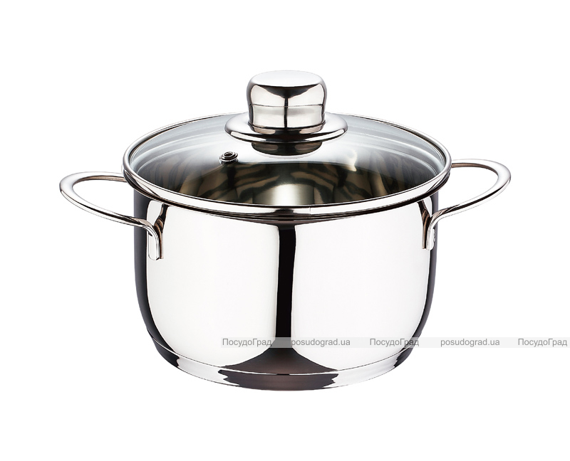 Каструля Wellberg Style Pot Junior 1л зі скляною кришкою