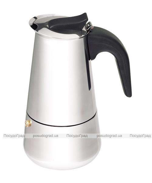 Гейзерна кавоварка еспресо Wellberg Coffee Maker 250мл