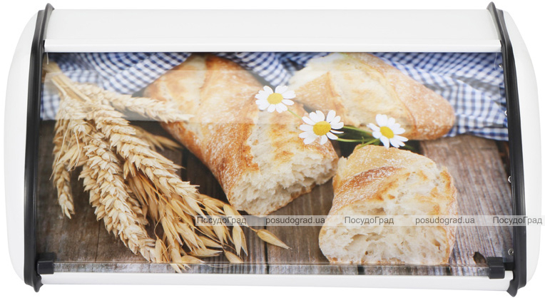 Хлібниця металева Wellbeg Baguette 36х23х14.5см