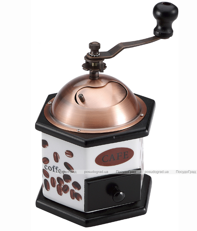 Кофемолка ручная Wellberg Grinder "Coffee", 13.8х12х18см