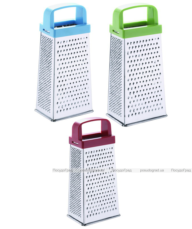 Терка Wellberg 9503 4ти гранная с пластиковой ручкой