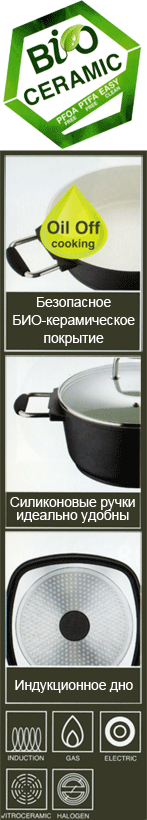 Сковорода з керамічним антипригарним покриттям